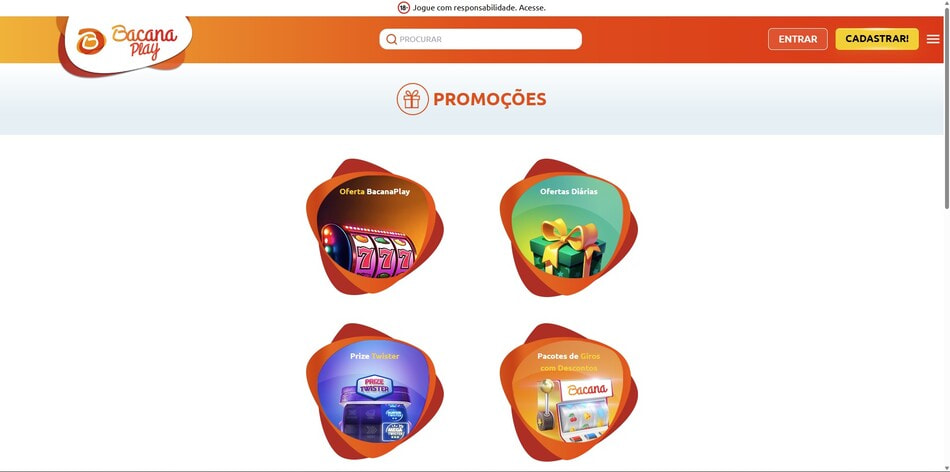 BacanaPlay's Diverse Casino Promotions in Brazil