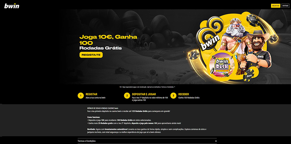 Bónus de boas-vindas da bwin