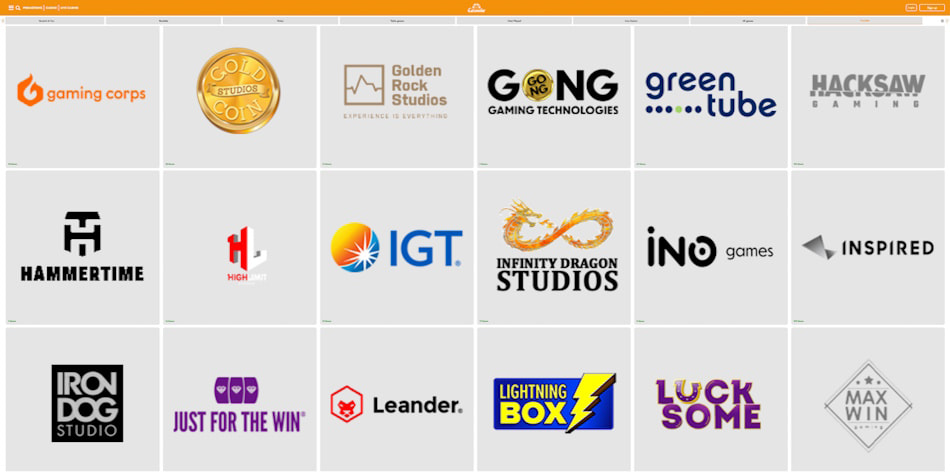 Casimba Software Provider List