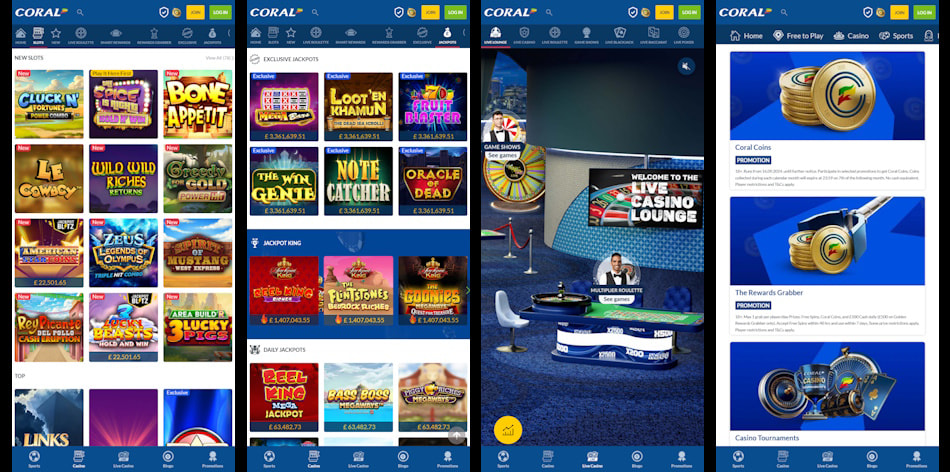 Coral Offers New & Unique Casino Games