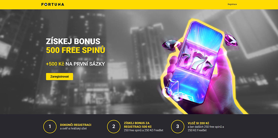 Uvítací bonus od casina Fortuna