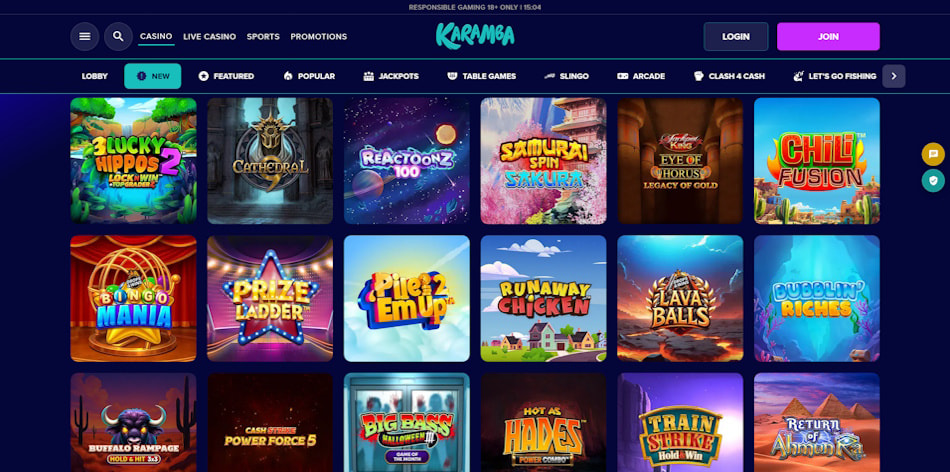 Karamba New Slot Releases