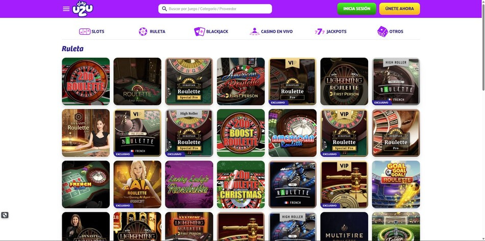 The exclusive Pro roulette variants at PlayUZU in Brazil