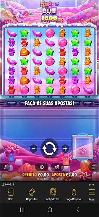 Slot Sugar Rush no casino bwin no telemóvel