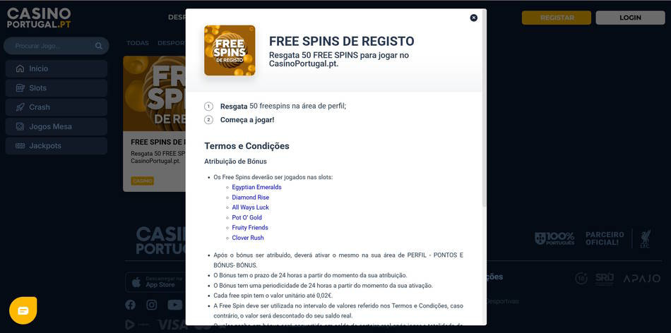 Bónus do Casino Portugal