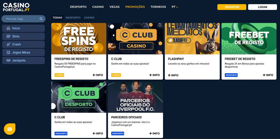 Promoções no Casino Portugal