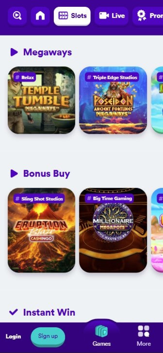 Casumo's Diverse Online Slot Sub Categories