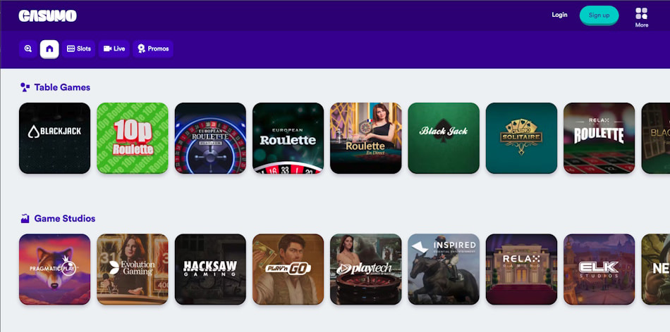 Casumo Partners with Top Game Developers