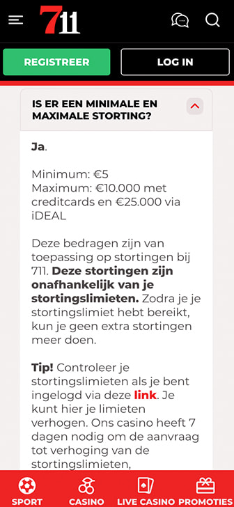 iDEAL Minimumstorting