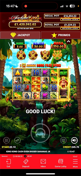 Ladbrokes King Kong Cash Slot