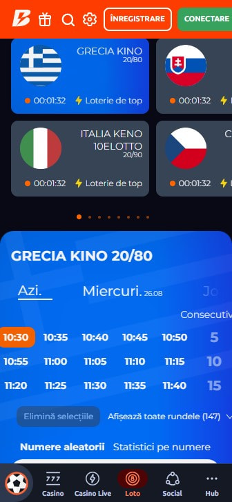 Lista loteriilor online populare disponibile pentru pariere