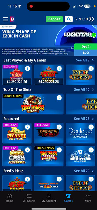 Betfred - Not a Generic Casino