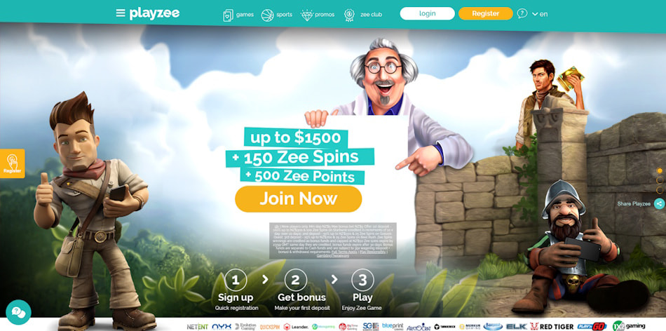 Playzee Welcome Bonus Offer.