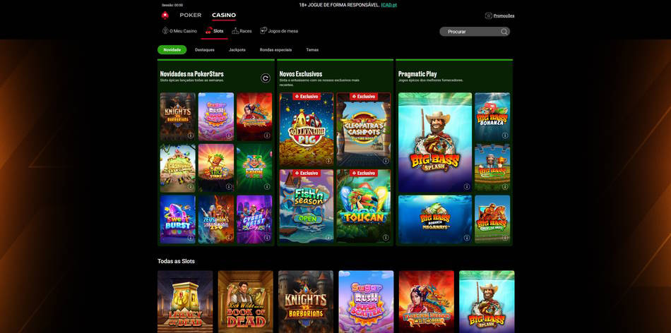 Slots na PokerStars