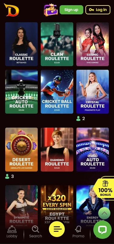 Live Roulette at DragonSlots in Canada