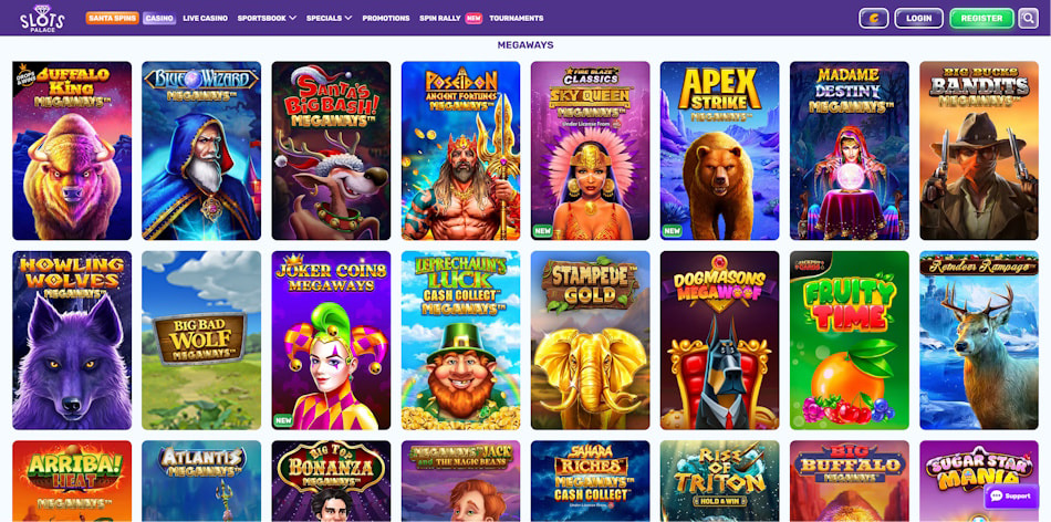 Slots Palace Megaways Pokies