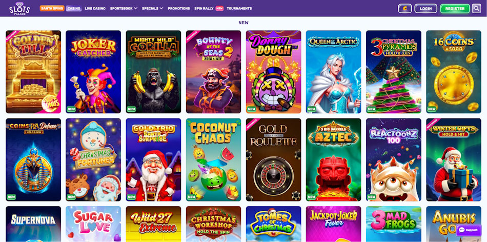 Slots Palace New Pokies