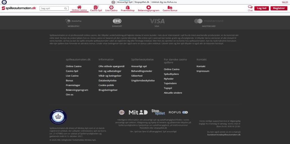 Spilleautomaten screenshot thumbnail 3