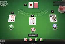 Single Deck Blackjack in Rainbow Riches Casino Thumb