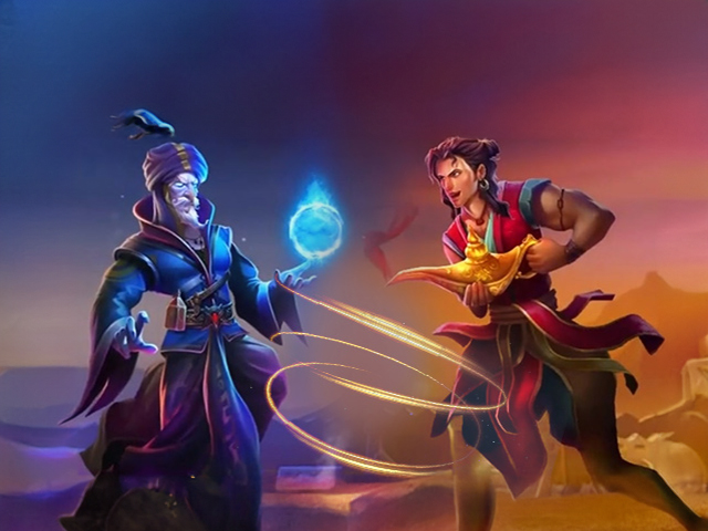 Aladdin and the Sorcerer free demo version reels.