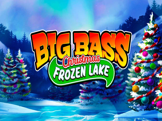 Big Bass Christmas Frozen Lake