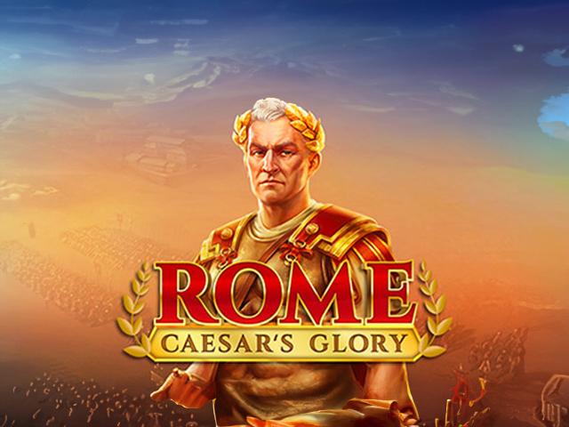 Rome: Caesar's Glory online slot in-game action.