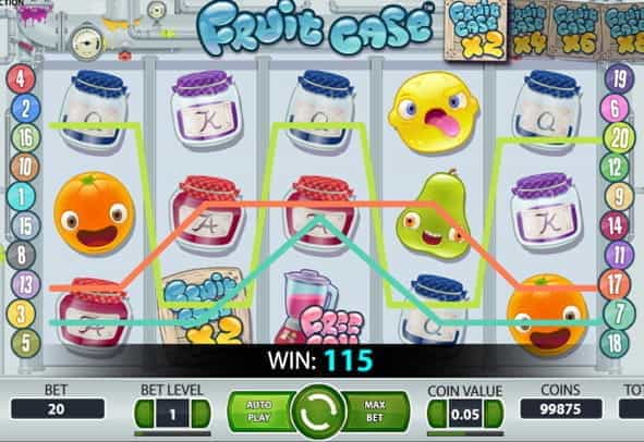 Fruit Case slot game free demo version.