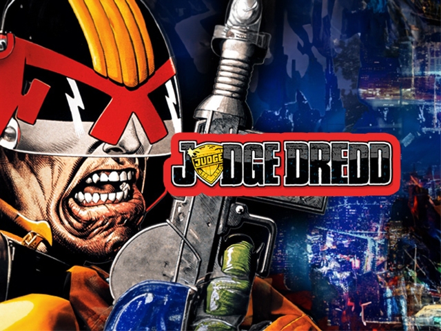 In-game view of the Judge Dredd online slot