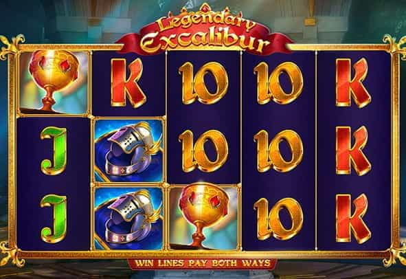 Legendary Excalibur online slot free demo version.