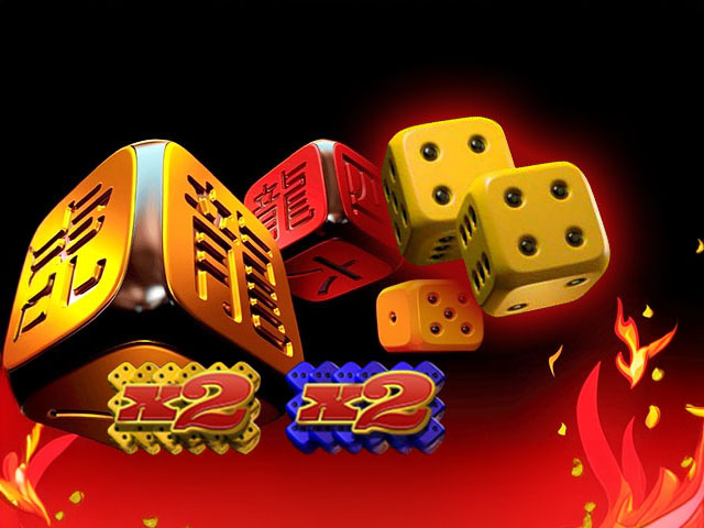 Lucky Dice 3 online slot during the game.