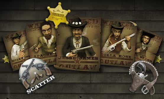 Dead or Alive slot game opening screen.