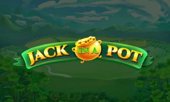 Logo of the online slot Jack in a Pot.
