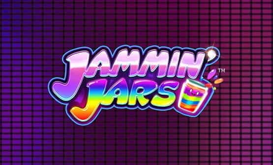 The Jammin' Jars online slot logo.