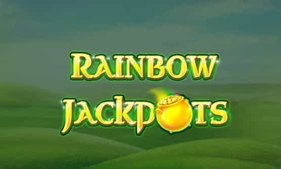 Logo of the online slot Rainbow Jackpots