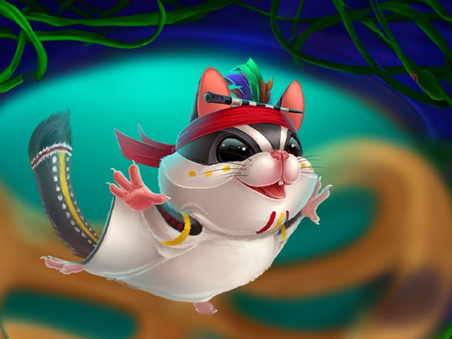 Sugar Glider online slot during the game.