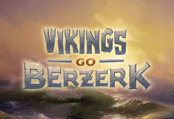 The rows and reels of the Vikings go Berzerk slot.