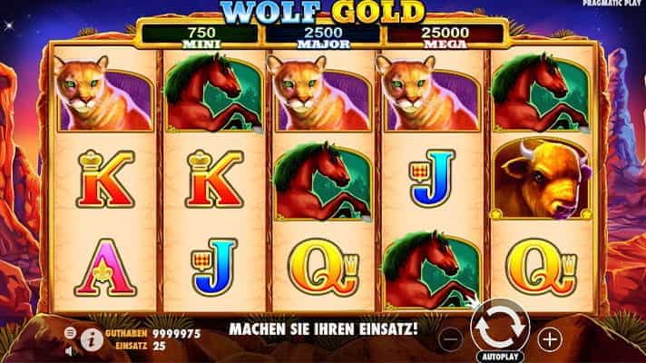 Wolf Gold Demo Game