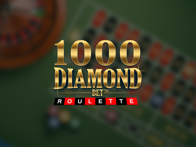 1000 Diamond Bet Roulette