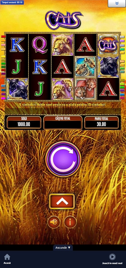 Slotul Cats de la IGT