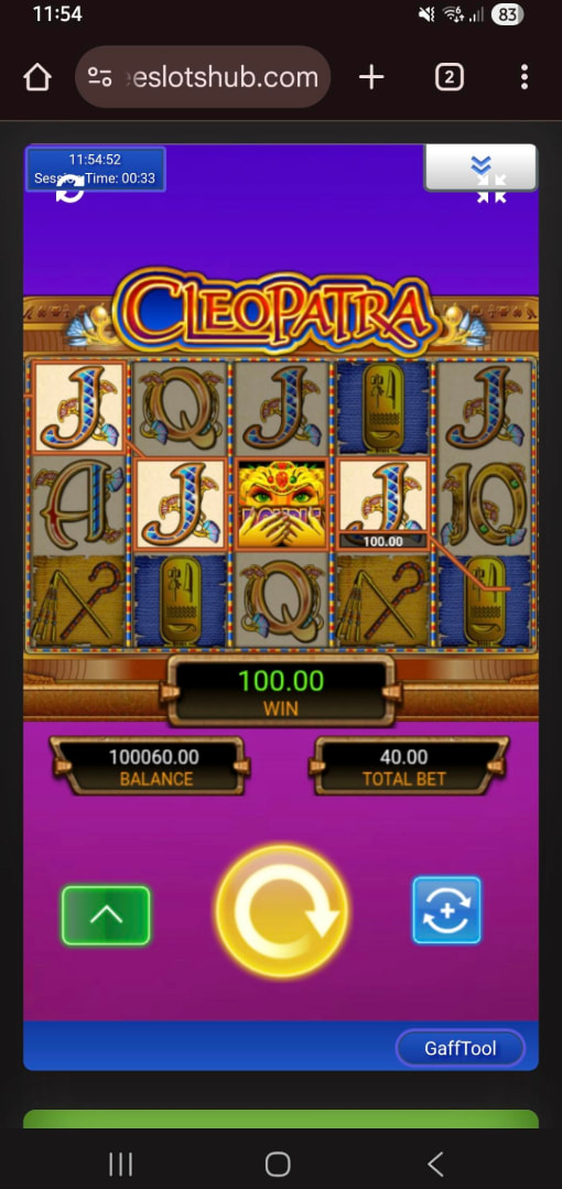 Testing the Cleopatra Slot by IGT