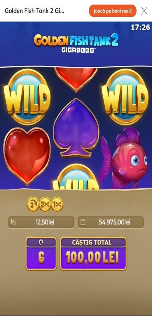  Slotul Golden Fish Tank 2 Gigablox de la Yggdrasil