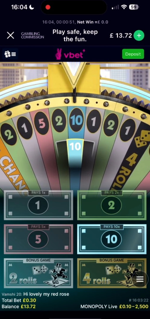 Testing MONOPOLY Live by Evolution