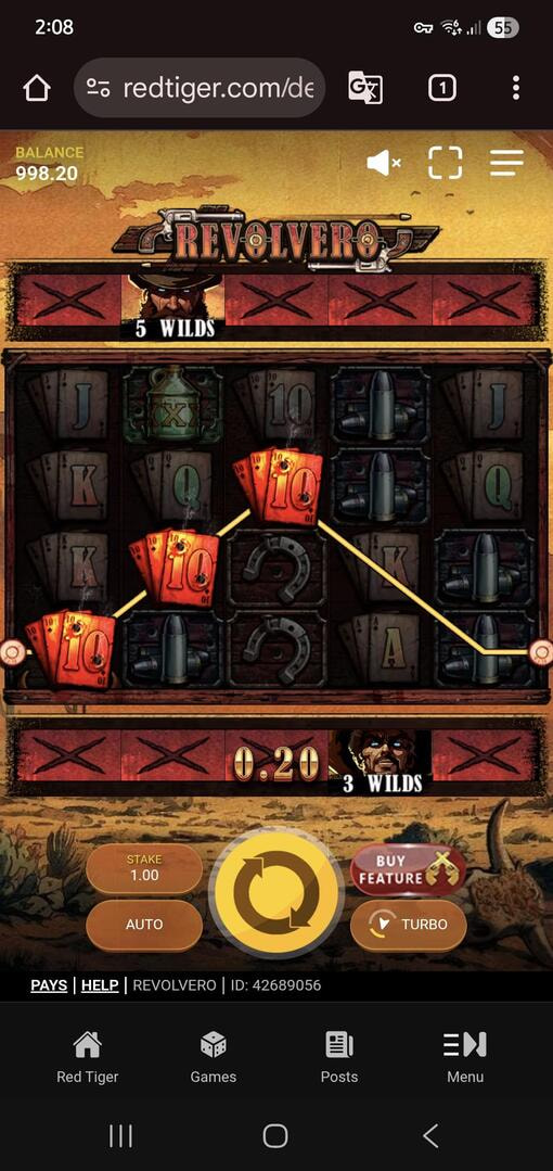 Testing the Revolvero Slot by Red Tiger