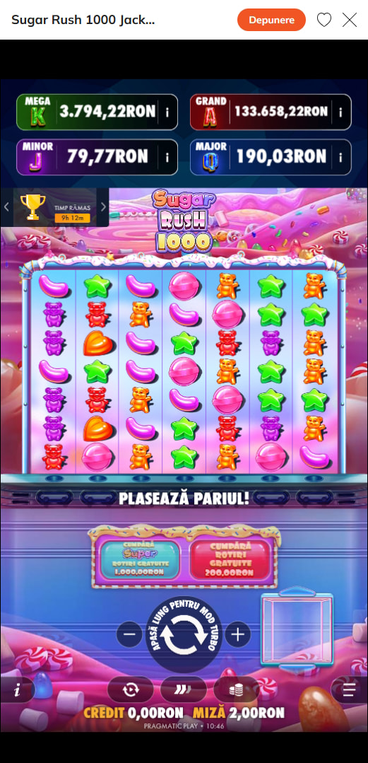 Slotul Sugar Rush 1000