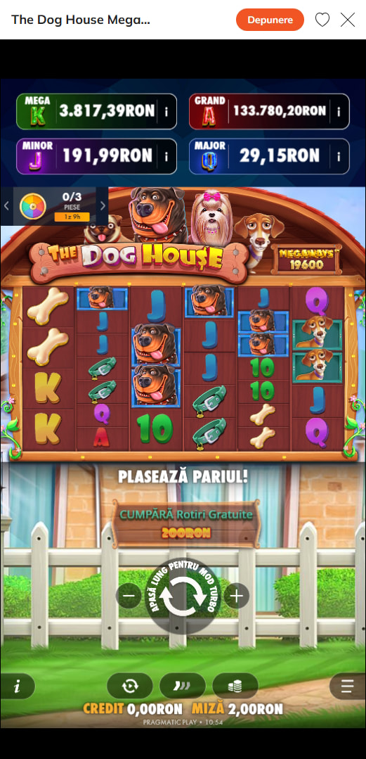 Slotul The Dog House Megaways