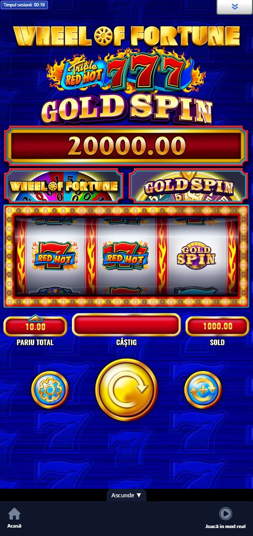 Slotul Wheel of Fortune Gold Spin de la IGT