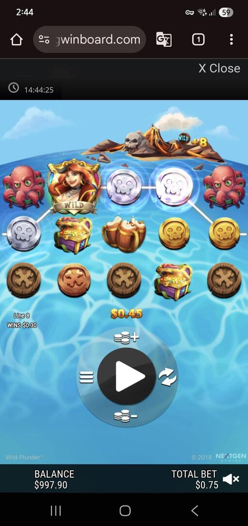 Testing the Wild Plunder Slot by NextGen Gaming