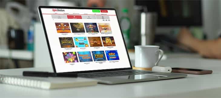 The Online Casino Games at Spin Station