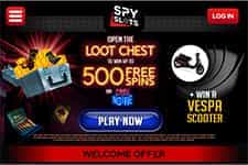 Spy Slots Welcome Offer