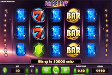 Starburst slot at Fitzdares Casino Thumb